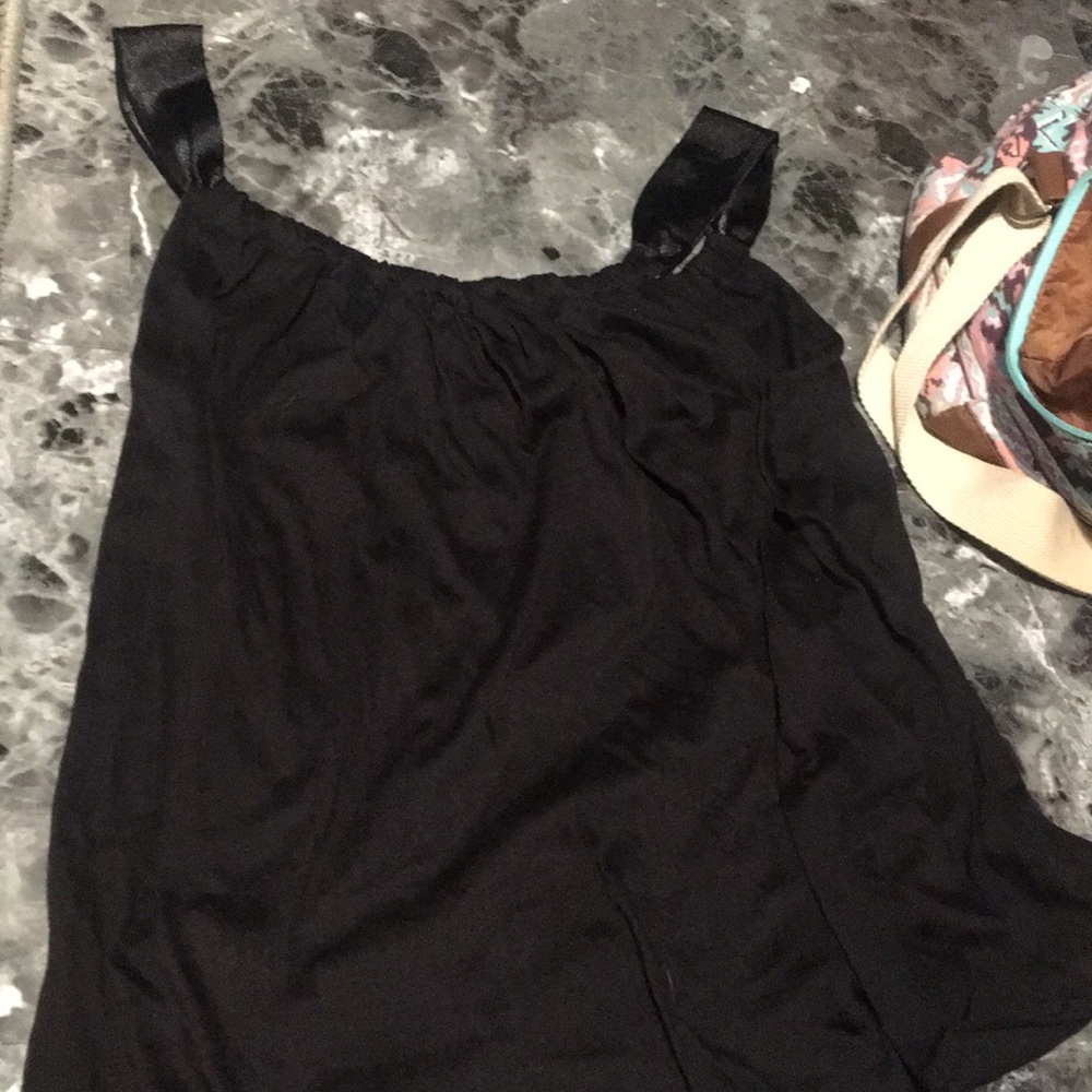 Black dressy tank
